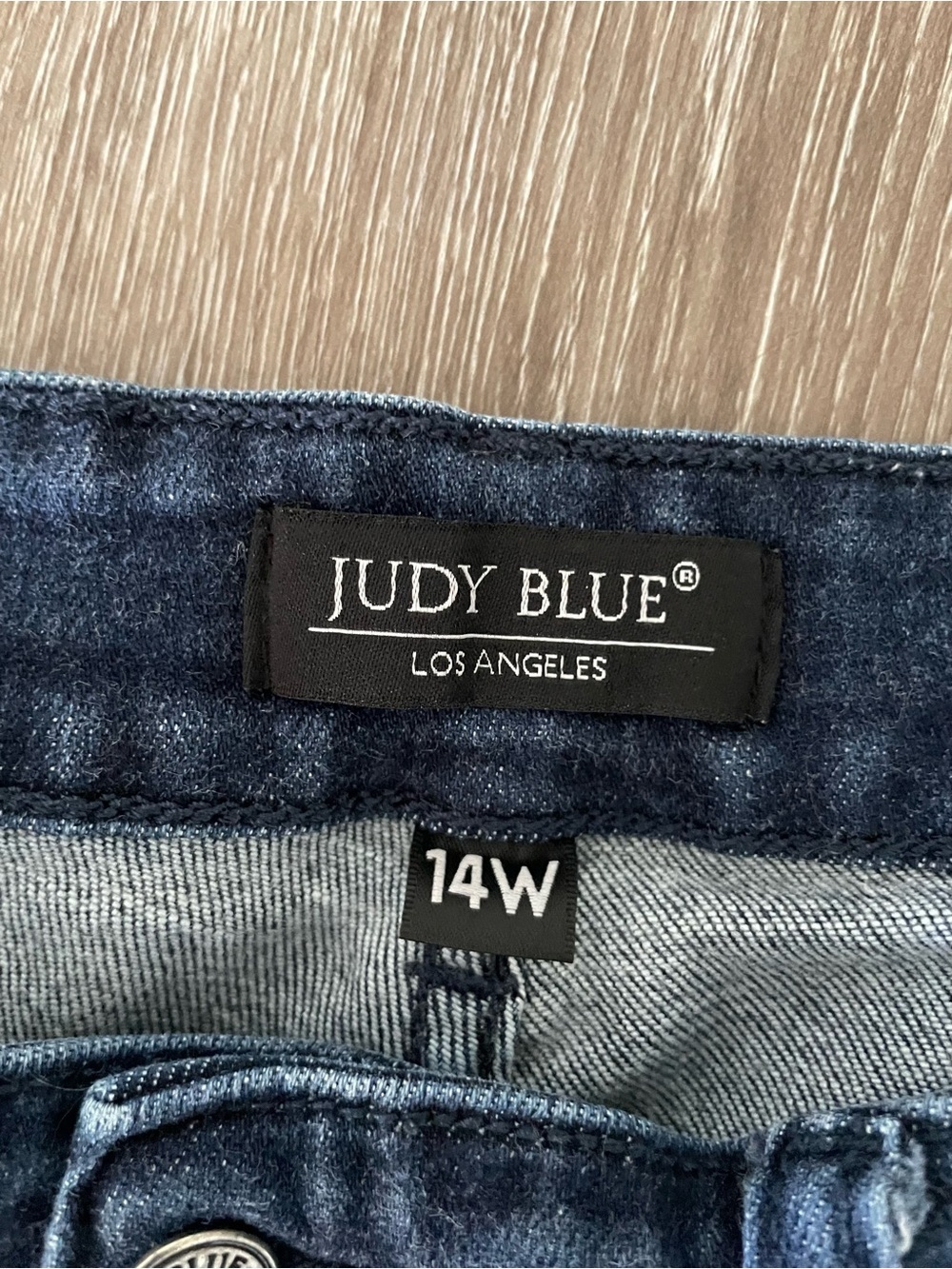 Judy Blue Skinny Fit Dark Wash Jean Size 14 - Picture 6 of 8